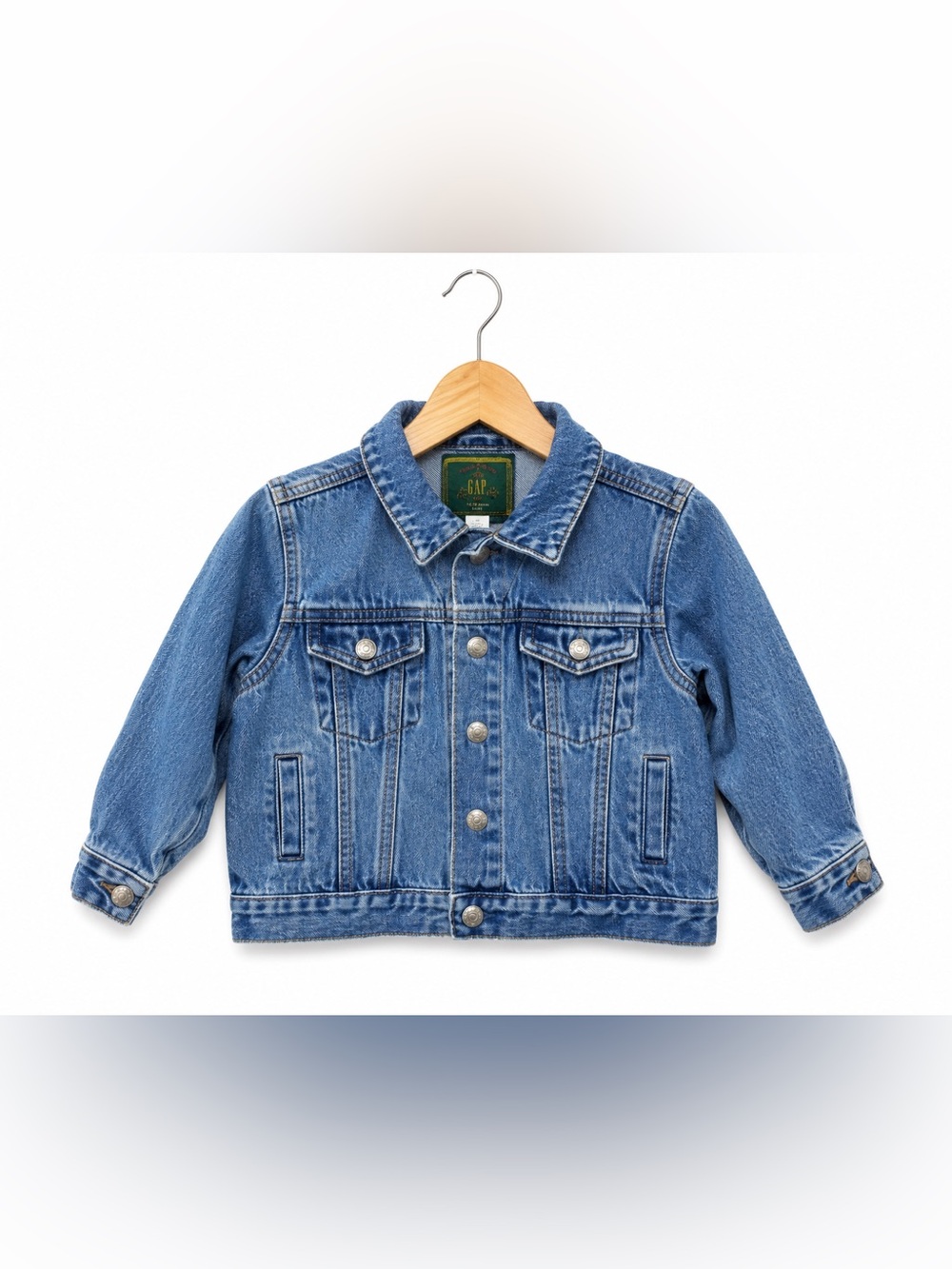 Gap. Vintage Classic Blue Denim Kids Jacket. Great Condition. Size 12-24 Months